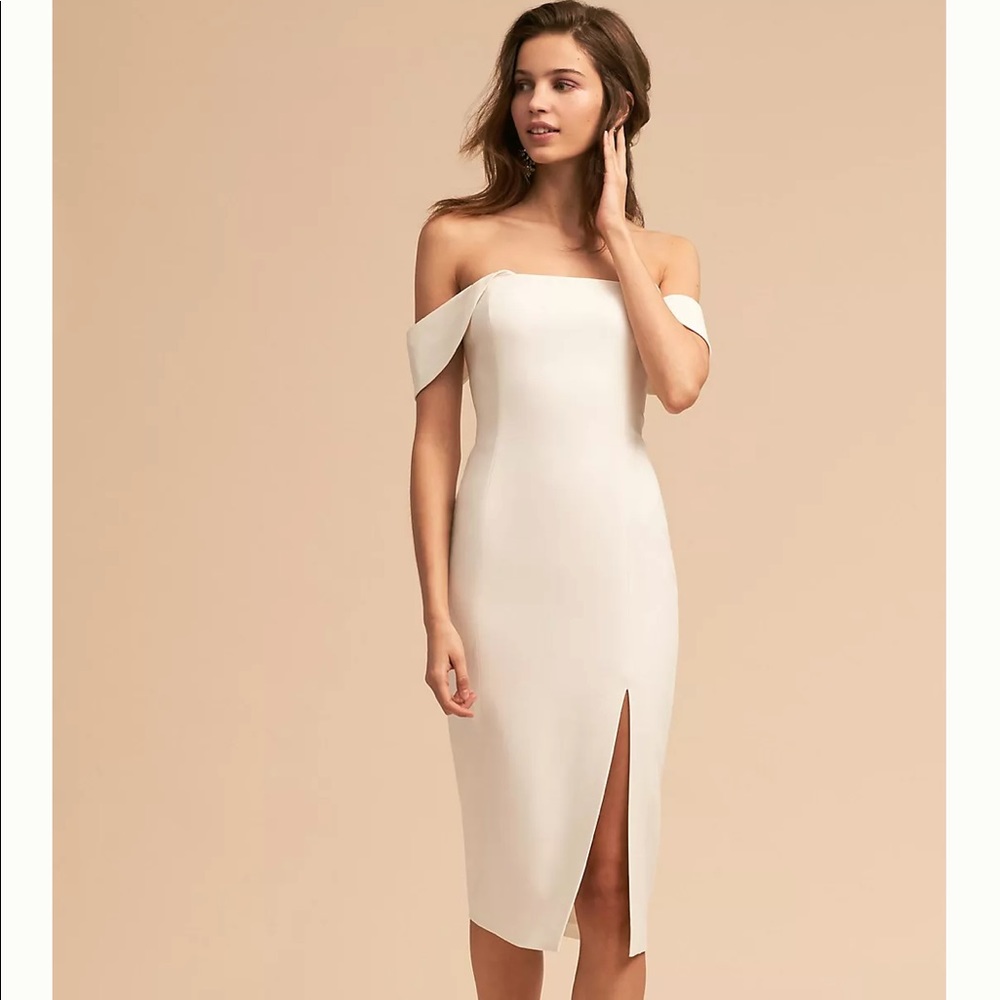 BHLDN Jay Godfrey Adler Off The Shoulder Dress 00